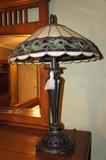 Pair of Tiffany Style Lamps