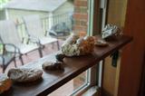 Lots of great fossils and there are river rocks from Greece