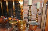 Lots of Copper and Brass ware