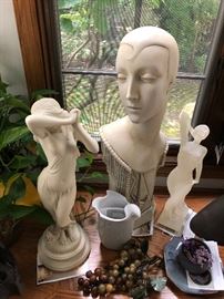 Assorted Ceramic Sculpture 