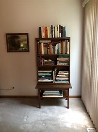 Bookcase w/ Art Books 