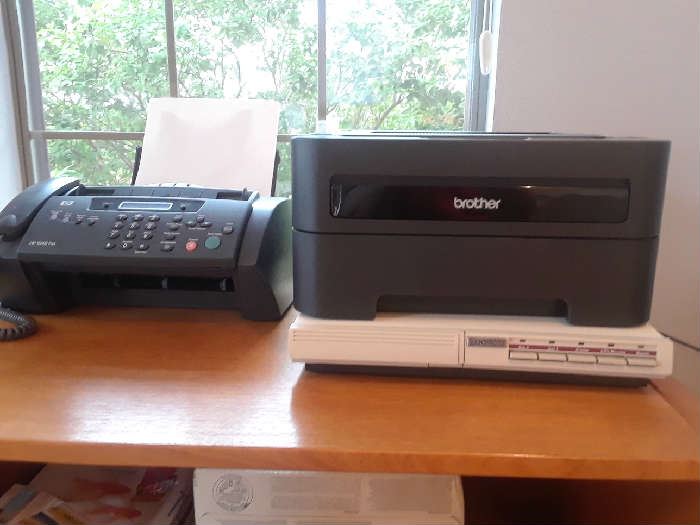 Still need a fax machine? We have one. 