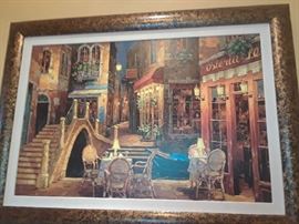 Dining out in French style. Makes me want to jump of a plane.