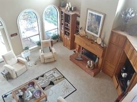 Two comfy chairs that can recline and help you relax.