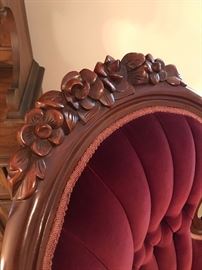 Detail of arm chair