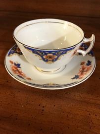 Woodland's bone china tea cup and saucer
