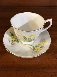 Royal Albert Friendship Primrose tea cup and saucer