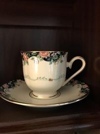 Lenox Prairie Blossoms tea cup and saucer
