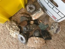 Small rock collection