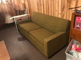 Cool old sofa sleeper in nearly new condition. Very vintage.
