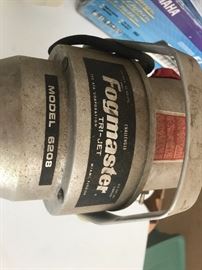 Bug fog machine.
Check these out on EBay ours is much cheaper!