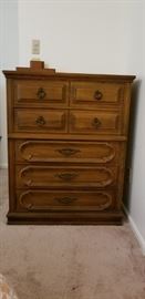 5 Drawer Hardwood Chest 