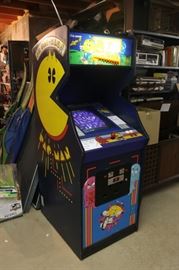 Vintage Pac-man Jr. arcade machine