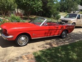 Family has decided to go ahead and sell this beautiful 1965 Mustang convertible, so maybe this will be your new collectible