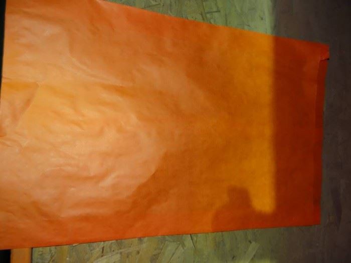 2 Cases Of Orange Paper Bags