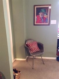 Eames fiberglass chair