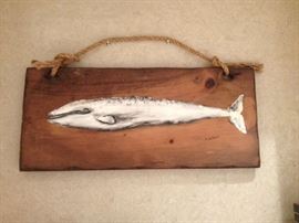 Whale art.