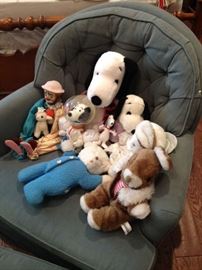 Snoopy and friends