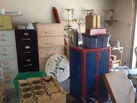 File cabinets, trunk