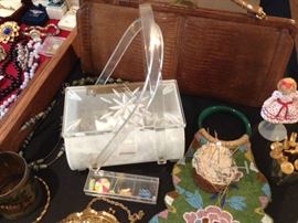 1950's Lucite bag