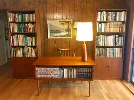 Danish modern teak desk