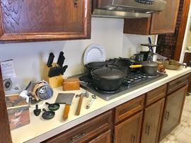 Cast iron cookware