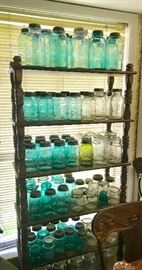 Fruit jar collection 