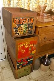 Old fruit crates 