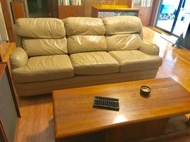 Leather sofa 