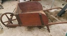 Primitive wheelbarrow