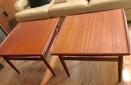 Danish modern teak coffee tables