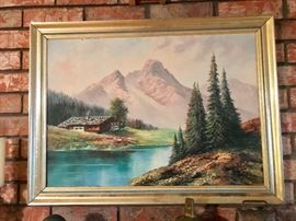 European oil painting