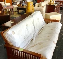 Very nice wooden framed Futon 