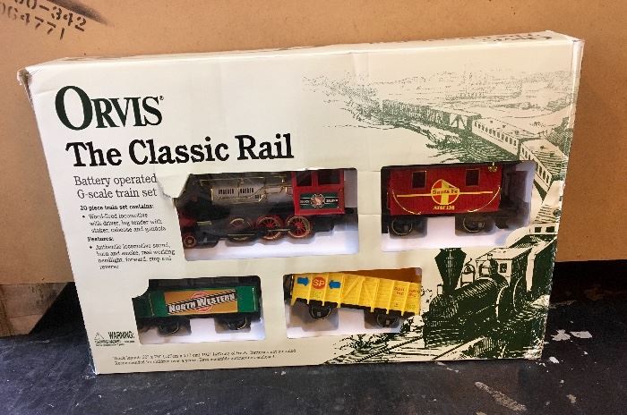 ORVIS Train Set, in original box