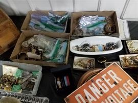 Several Flats of Jewelry