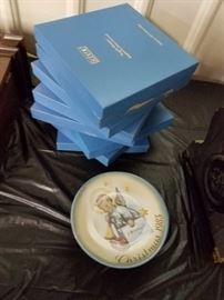 Hummel Christmas plates