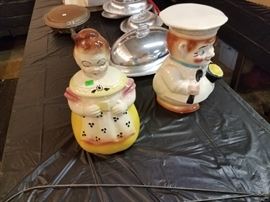 Vintage cookie Jars