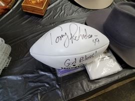 Tony Richards Autographed Football