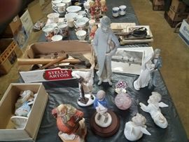 Lladro and Royal Doulton figures