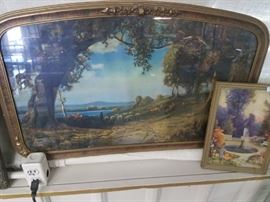 Large R. Atkinson Fox Picture (a small one too)