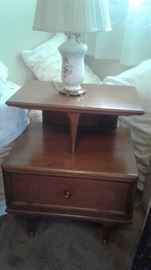 Mid-century end table from the Bedroom set-Kent-Coffey