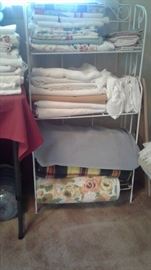 Colorful print vintage table clothes