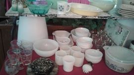 Fire King, lucite, Corning, Pfaltzgraff, 