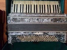 Wurlitzer Accordion with Case