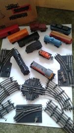Train, made by Marx for Sears lots of track not shown