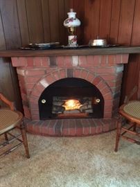 fireplace lit forts ferry