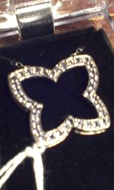 Amethyst gemstones PRESIDIUM tested sterling pendent necklace comes w 925 chain
