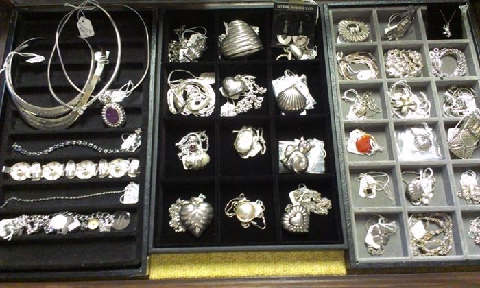 STERLING SILVER: bracelets, necklaces, earrings, brooches + MORE TO COME after Features