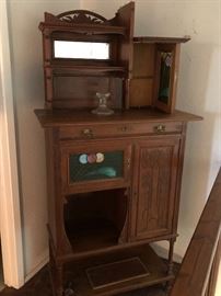 Antique cabinet  needs some TLC