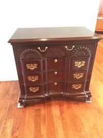 This is in perfect condition and is only being sold due to a change in décor. The approximate measurements are 37"wide x 34"high x 20"deep.